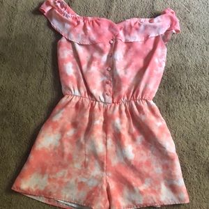 Size M Pink Decree Brand Romper